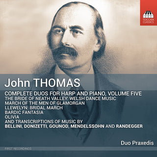 Duo Praxedis: Praxedis Hug-Rutti- Thomas: Complete Duos for Harp & Piano, Vol. 5 (PREORDER)