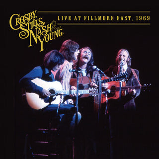 Crosby Stills Nash & Young- Live At Fillmore East, 1969 (Silver Vinyl) (PREORDER)