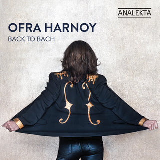 the album cover for Ofra Harnoy - Back To Bach