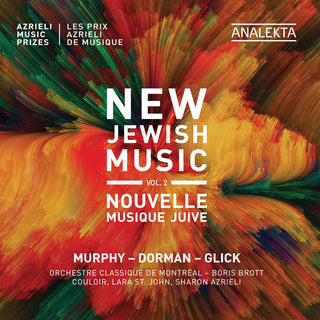 the album cover for Orchestre Classique De Montreal / St John - New Jewish Music Vol 2: Prix Azrieli Prizes