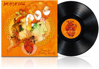 the album cover for Beardfish - Songs For Beating Hearts [LP Transparent orange]