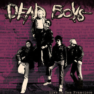 Dead Boys- Live in San Francisco - Purple Marble