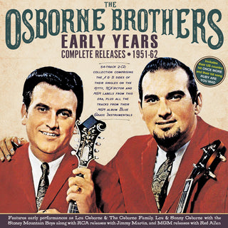 the album cover for Unknown Artist - Early Years: Complete Releases 1951-62