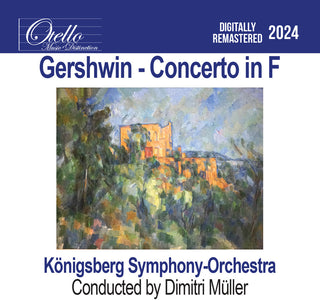 the album cover for Konigsberg Symphony Orchestra - Gershwin - Concerto in F