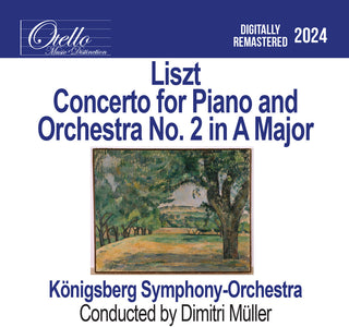 the album cover for Konigsberg Symphony Orchestra - Liszt - Concerto for Piano and Orchestra No. 2 in A Major