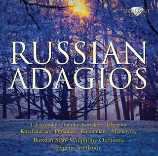 the album cover for Bolshoi Theatre Orchestra - Russian Adagios / Various