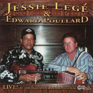 the album cover for Lege/Poullard - Live at the Isleton Crawdad Festival