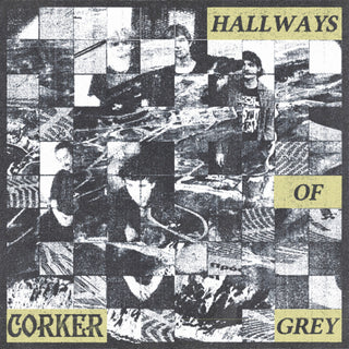 the album cover for Corker - Hallways Of Grey