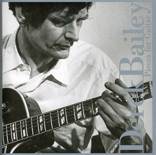 the album cover for Derek Bailey - Pieces for Guitar