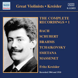 the album cover for FRITZ KREISLER - Integrale Des Enregistrements Vol. 1