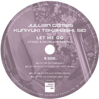 the album cover for Jullian Gomes  / Takahashi,Kuniyuki - Let Me Go (Remixes)