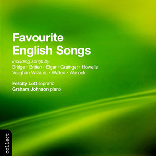 the album cover for FELICITY LOTT - Favorite English Songs
