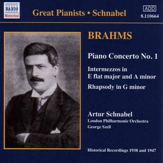 the album cover for Schnabel - Piano Concerto No. 1 (Port)
