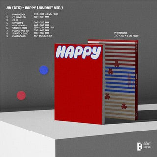 Jin ( BTS )- Happy (Ver. 1 Journey)