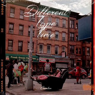 the album cover for Cavalier - Different Type Time - Milky Translucent Colored Vinyl