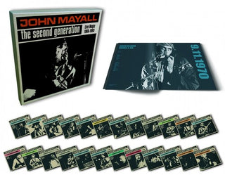 John Mayall- Second Generation: Live Magic 1968-1993 - 30CD Box Set with 120pg Hardbook Book
