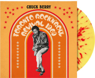 Chuck Berry- Toronto Rock N Roll Revival 1969 - Yellow, Orange & Red Sunburst Colored Vinyl