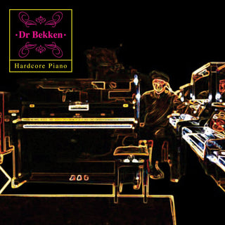 the album cover for Dr. Bekken - Hardcore Piano