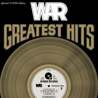 the album cover for War - Greatest Hits