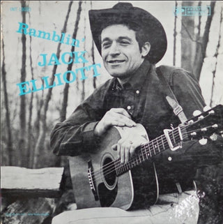 the album cover for Ramblin Elliott  Jack - Ramblin Jack Elliott (Blue) [Colored Vinyl] [180 Gram] (Can)