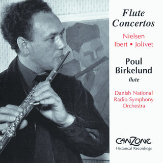 the album cover for Birkelund / Tuxen / Dnrso - Flute Concertos