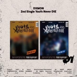 the album cover for Dxmon - Youth Never Die - Random Cover (Stic) (Phob)