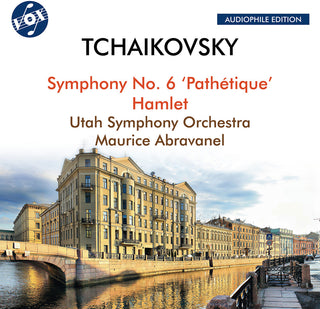 the album cover for Tchaikovsky / Abravanel / Utah Symphony Orchestra - Symphony No. 6 Hamlet Fantasy-Overture Op. 67a