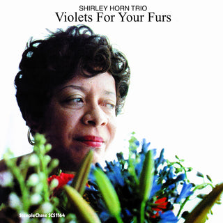 the album cover for Shirley Horn - Violets For Your Furs-180 Gram (Spa) [180 Gram]