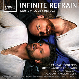 the album cover for Boretti / Cavalli / Scotting - Infinite Refrain Music Of Love's Refuge