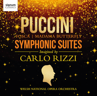 the album cover for Puccini / Welsh National Opera Orchestra - Symphonic Suites