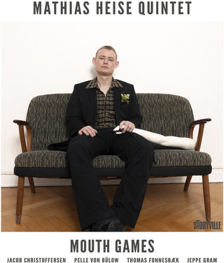 the album cover for Heise / Coltrane / Youmans - Mouth Games