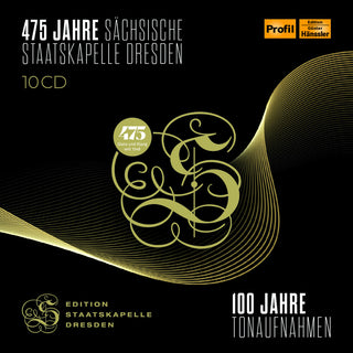 the album cover for Auber / Bartok / Czech Philharmonic Chorus - 475 Jahre Sachsische Staatskapelle Dresden