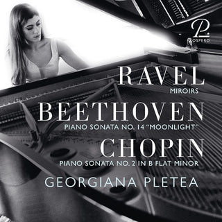 the album cover for L Beethoven .V. / Chopin / Ravel - Miroirs; Beethoven: Piano Sonata No. 14