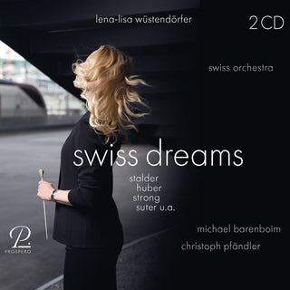 the album cover for Dupuy / Huber / Barenboim - Swiss Dreams