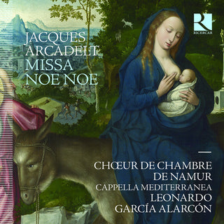 the album cover for Arcadelt / Alarcon / Choeur De Chambre De Namur - Missa Noe Noe