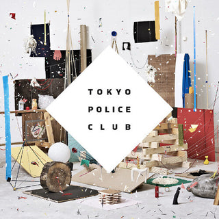 Tokyo Police Club- Champ (White/Blue Wave Vinyl)
