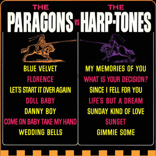 the album cover for Paragons & The The Harptones - Paragons Vs. The Harptones (Mod)