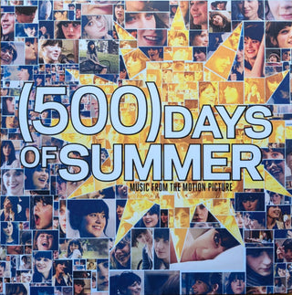 the album cover for 500 Days Of Summer - O.S.T. (Blue) (Colv) (Ita) - 500 Days Of Summer - O.S.T. (Blue) [Colored Vinyl] (Ita)