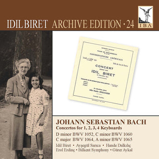 Idil Biret- J.S. Bach: Concertos for 1, 2, 3, 4 Keyboards - Idil Biret Archive Edition, Vol. 24