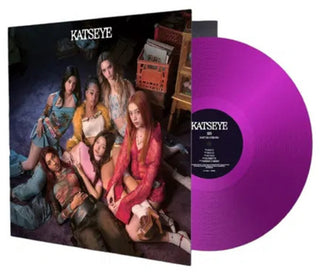 the album cover for KATSEYE - Sis (Soft Is Strong) [Colored Vinyl] (Purp) (Etch) (Can)