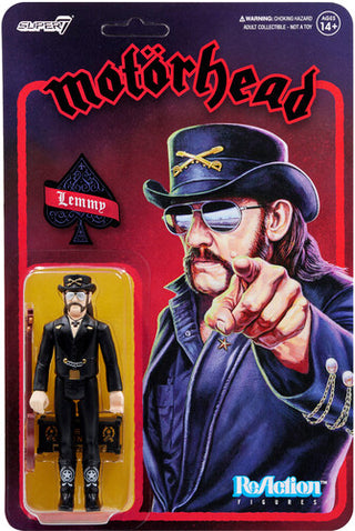Super7- Super7 - Motorhead - ReAction Figures - Lemmy (Modern Cowboy) (Collectible, Figure)