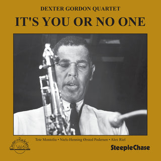 the album cover for Dexter Gordon - It's You Or Noone