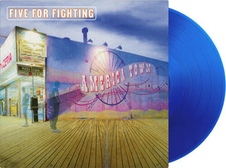 Five for Fighting- America Town- Limited 180-Gram Translucent Blue Colored Vinyl