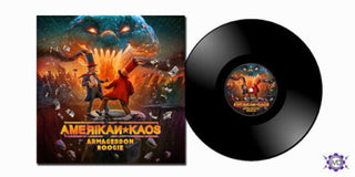 the album cover for Amerikan Kaos - Armageddon Boogie