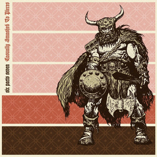 the album cover for Six Parts Seven - Casually Smashed To Pieces [Clear Vinyl] (Can)