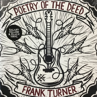 the album cover for Frank Turner - Poetry Of The Deed (Blk) [Colored Vinyl] (Ylw) (Uk)