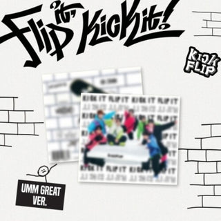 Kickflip- Flip It, Kick It! - Umm Great Version - incl. 20pg Photobook, Sticker, Folded Poster + Photocard
