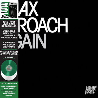 Max Roach- Again - Opaque Green & White