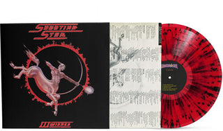 Shooting Star- III Wishes - Red & Black Splatter