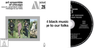 the album cover for Art Ensemble Of Chicago - Message To Our Folks (Uk)